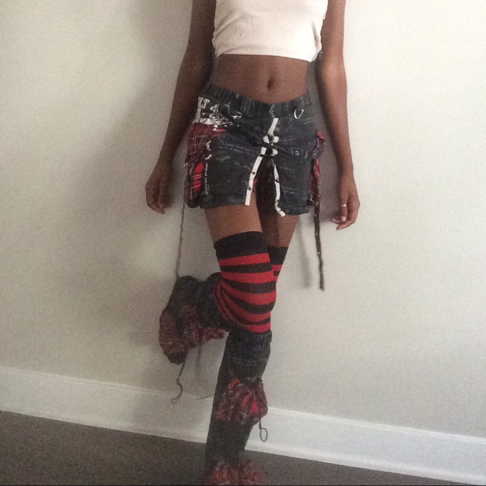 Punk/ Visual Kei Skort.